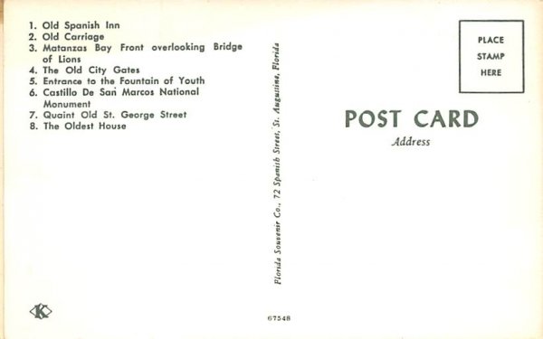 Free Conducted Tours St Augustine, Florida