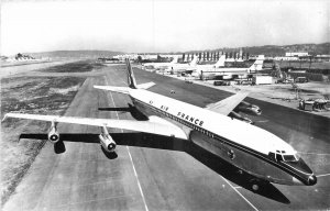 1960s Air France Boeing 707 Aircraft Perrin Postcard RPPC 24-11154