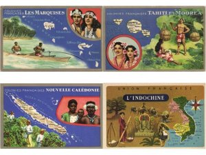 GEOGRAPHY, MAPS, 21 Vintage Postcard (L6069)