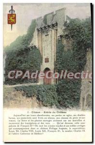 Postcard Old Clisson Entree du Chateau