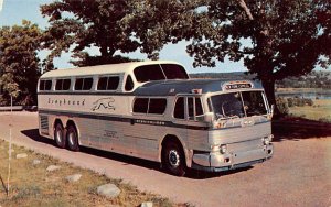 Greetings from the triple city, the Greyhound Scenicruiser Bus Unused 