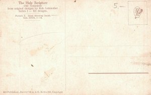 Vintage Postcard 1910's The Holy Scripture Old Testament Rob Leinweber Design