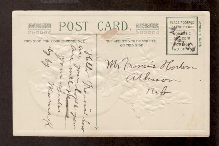 Vintage Embossed Easter Postcard Flowers!