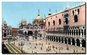 Old Postcard Venezia Piazzetta St Marco St. Mark's Square St. Mark's Square