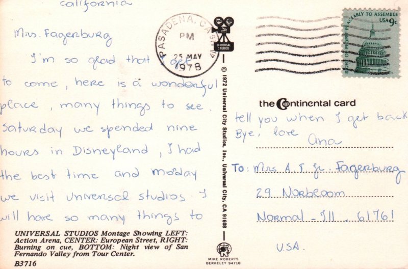 Universal Studios,Universal City,CA BIN