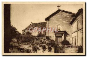 Postcard Old Lacapelle Marival Calvary Convent