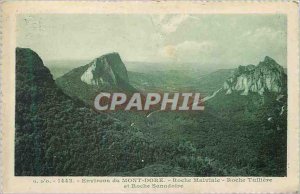 Old Postcard Mont Dore Surroundings Roche Malviale Tuilieve Roche and Roche S...