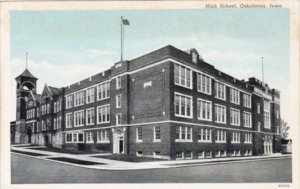 Iowa Oskaloosa High School Curteich