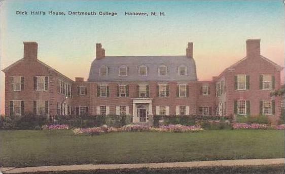 New Hampshire Hanover Dick Halls House Dartmouth College 