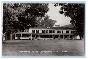 View Of Woodford House Jefferson New Hampshire NH RPPC Photo Unposted Postcard 