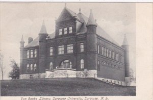 New York Syracuse Van Ranke Library Syracuse University 1906