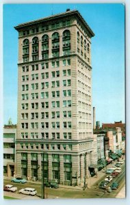 LEXINGTON, Kentucky KY ~ Main Street FIRST NATIONAL BANK & TRUST 1950s Postcard