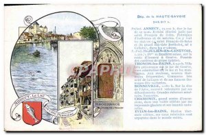 Old Postcard Annecy Haute Savoie