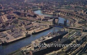 Cuyahoga River - Cleveland, Ohio OH  