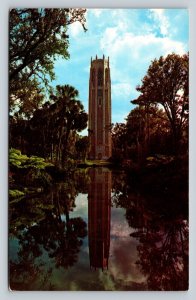 The Singing Tower Near Lake Wales Florida Edward Wm Bok Vintage Postcard 0756