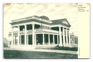 St. Edwards Infirmary Fort Smith Ark. Arkansas Postcard