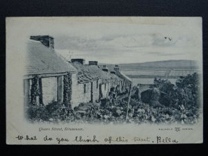 Scotland Orkney STROMNESS Queen Street Cottages Bothy Gardens c1903 UB Postcard