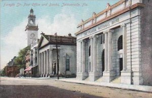 Florida Jacksonville Forsyth Street Post Office &  Florida National Bank