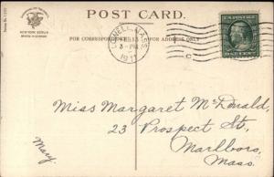 Ellen Clapsaddle Valentine Little Boy & His Dog c1910 Postcard