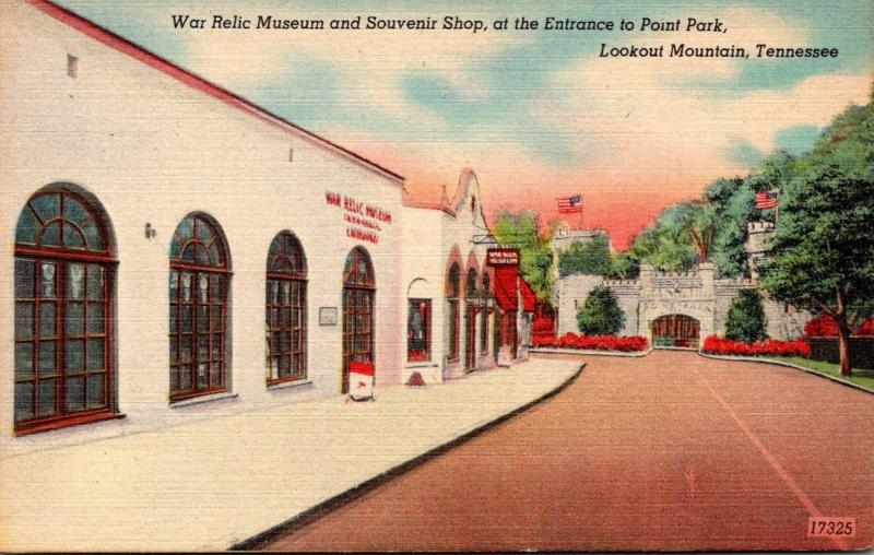 Tennessee Lookout Mountain War Relic Museum and Souvenir Shop At Entrance To ...