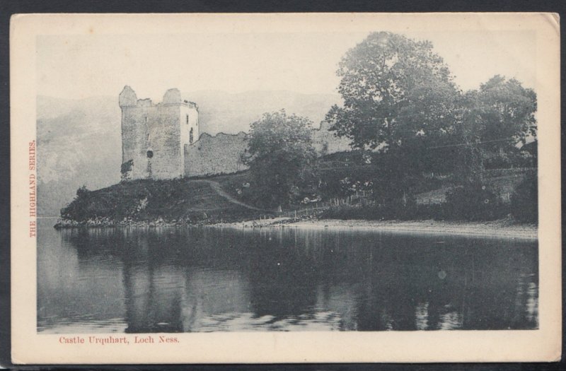 Scotland Postcard - Castle Urquhart, Loch Ness   DC1986