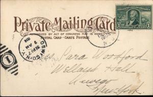 Nutley NJ St. Paul's Congregational Church c1905 Postcard