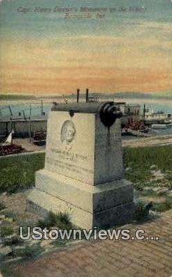 Capt Henry Dexter's Monument - Evansville, Indiana IN