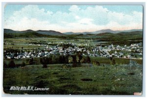 1905 White Mountains Exterior Lancaster New Hampshire Vintage Antique Postcard
