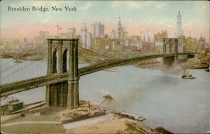 B579 United States New York City Brooklyn Bridge