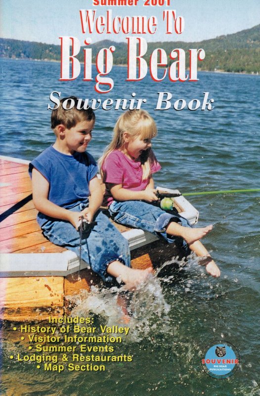 Welcome To Big Bear Island Lake Movies History Map Guide Book