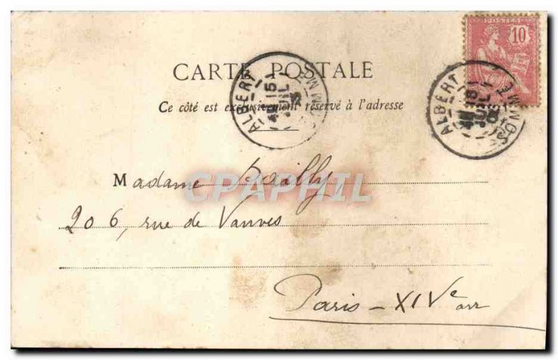 Old Postcard Albert Monument Army