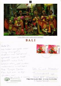 CPM AK INDONESIA - BALI - Group of Balinese Dancers - Folklore (694741)