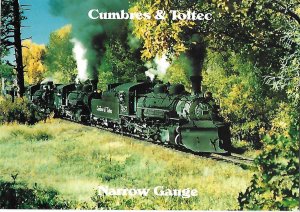 Cumbres & Toltec Railway Narrow Guage Train Former Rio Grande Engines 4 by 6