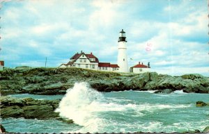 Maine Portland Head Lighthouse 1980