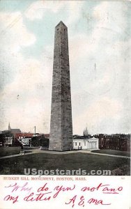 Bunker Hill Monument - Boston, Massachusetts MA  