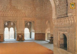 Spain Postcard - Granada - La Alhambra - Room of Ambassdors  RRR129