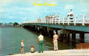 Fishing Scene Bridge Fishing