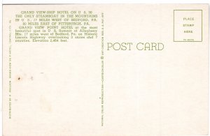 US    PC2939  GRAND VIEW SHIP HOTEL, PENNSYLVANIA