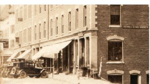 RPPC Lisbon NH Automobile Street Scene Real Photo Postcard