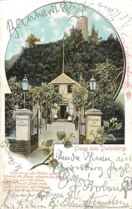 Germany gruss aus Bad Godesberg, Restauration von Schumacher, Lindengarten 1901