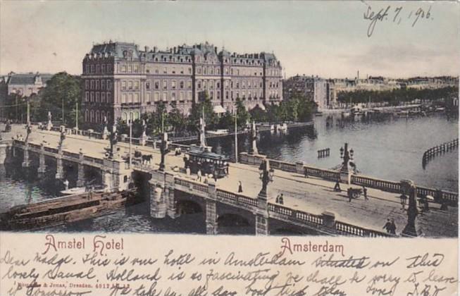 Netherlands Amsterdam The Amstel Hotel 1906