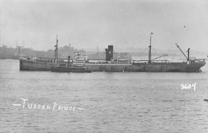 Tuscan Prince  Real Photo Tuscan Prince , Steamship Historical Society of Ame...