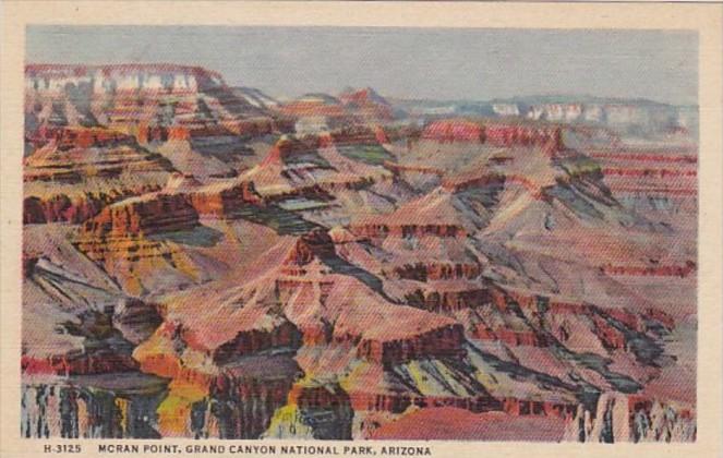 Arizona Grand Canyon Moran Point Fred Harvey