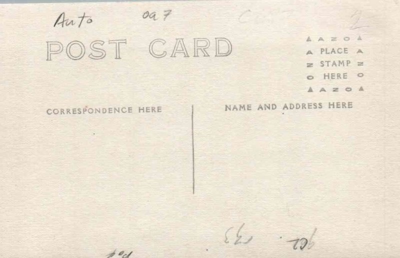 RPPC - Ford Model T - c1910 - at a Camp Ground -