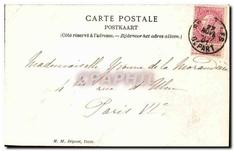 Old Postcard Brussels Maison Du Roi