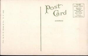 Tampa FL Hotel Lobby c1910 Postcard