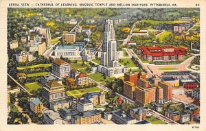 Cathedral of Learning, Masonic Temple, Mellon Institute Pittsburgh, Pennsylva...