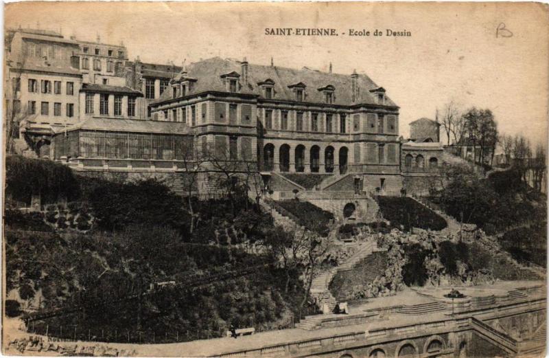 CPA Saint Etienne. Ecole de Dessin. (664721)