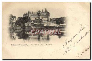 Old Postcard Chateau de Pierrefonds View Jack Lake