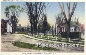 Main Street & Common - Plymouth, New Hampshire NH  